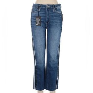 PAIGE Hoxton High-Rise Straight Ankle Jeans
